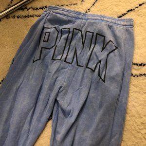 Victoria's Secret Pink Blue Joggers